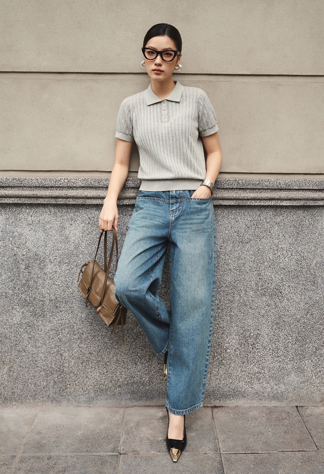 Mặc đẹp suốt hè từ bản phối váy dài, quần ống rộng và giày cao gót- Ảnh 6.