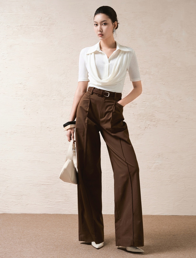 Mặc đẹp suốt hè từ bản phối váy dài, quần ống rộng và giày cao gót- Ảnh 5.