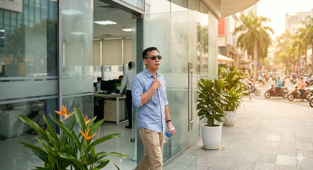 Nắng n&oacute;ng: Lưu &yacute; khi ra v&agrave;o li&ecirc;n tục giữa ph&ograve;ng m&aacute;y lạnh v&agrave; ngo&agrave;i trời - Ảnh 1.