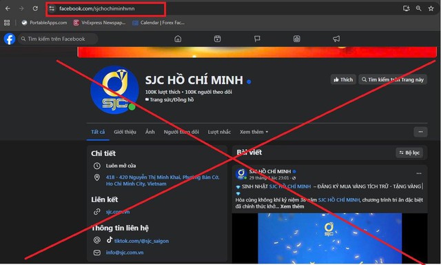 Mạo danh C&ocirc;ng ty SJC lừa kh&aacute;ch h&agrave;ng mua v&agrave;ng- Ảnh 1.