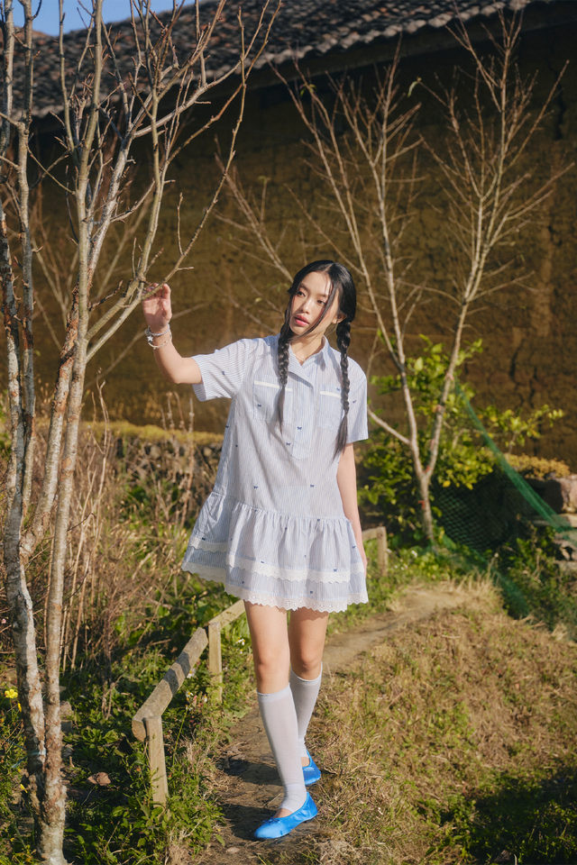 Diện váy suông tơ voan mát nhẹ, nàng tận hưởng thảnh thơi ngày nắng- Ảnh 8. Diện váy suông tơ voan mát nhẹ, nàng tận hưởng thảnh thơi ngày nắng- Ảnh 8.