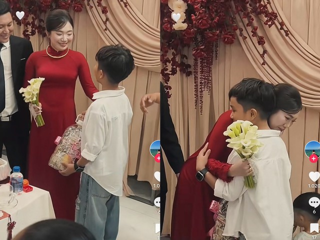 Em trai tặng chai nhựa đựng tiền tiết kiệm trong đ&aacute;m hỏi khiến c&ocirc; d&acirc;u x&uacute;c động - Ảnh 1.