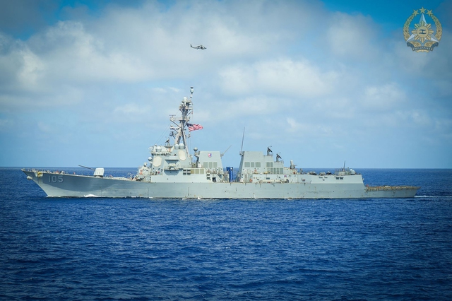 Trung Quốc tuần tra Biển Đ&ocirc;ng giữa l&uacute;c Philippines v&agrave; đồng minh tập trận - Ảnh 2.