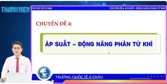 B&iacute; quyết &ocirc;n thi tốt nghiệp THPT đạt điểm cao: &Aacute;p suất - động năng- Ảnh 1.