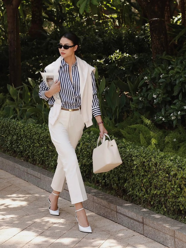 Quý cô bước đi kiêu kỳ với giày mũi nhọn- Ảnh 8. Quý cô bước đi kiêu kỳ với giày mũi nhọn- Ảnh 8.