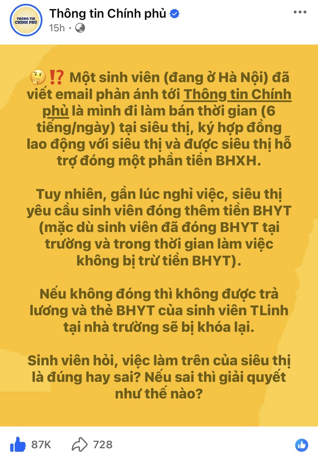 Tranh cãi 'không đóng BHYT thì không trả lương': Doanh nghiệp không được giữ lương - Ảnh 1.