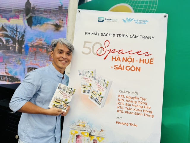 Nh&agrave; b&aacute;o Nguyễn Tập v&agrave; 'g&oacute;c k&yacute; họa' đam m&ecirc; v&igrave; thiện nguyện  - Ảnh 2.