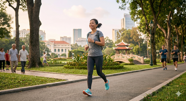 Điều g&igrave; xảy ra với huyết &aacute;p khi bạn tập thể dục mỗi s&aacute;ng?- Ảnh 1.