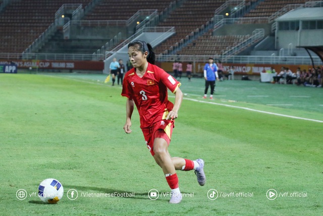 U20 nữ Việt Nam nỗ lực nhưng chưa c&oacute; điểm, thua Th&aacute;i Lan&hellip;
- Ảnh 1.