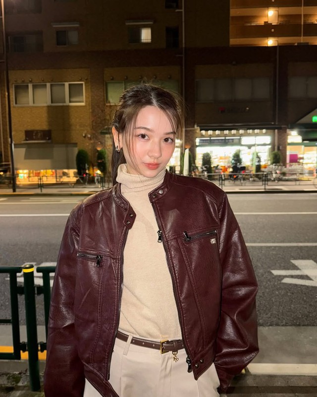 Áo khoác da vừa cá tính lại vừa sang trọng- Ảnh 4.