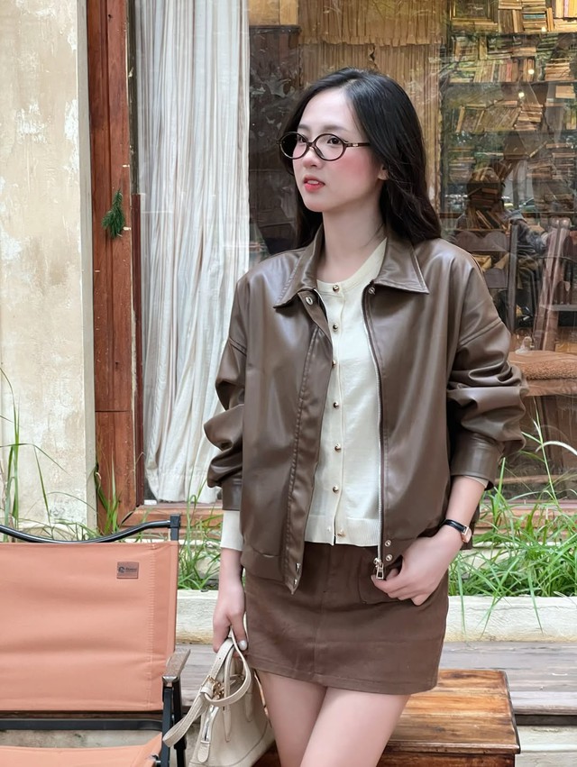 Áo khoác da vừa cá tính lại vừa sang trọng- Ảnh 8.