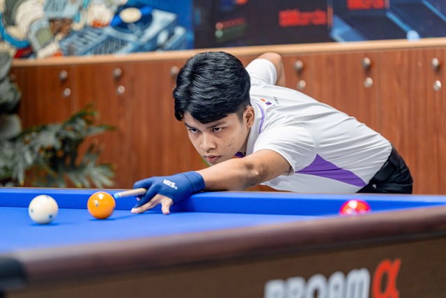 Billiards: Tài năng trẻ 17 tuổi gây bất ngờ lớn, giành vé dự World Cup TP.HCM- Ảnh 1. Billiards: Tài năng trẻ 17 tuổi gây bất ngờ lớn, giành vé dự World Cup TP.HCM- Ảnh 1.