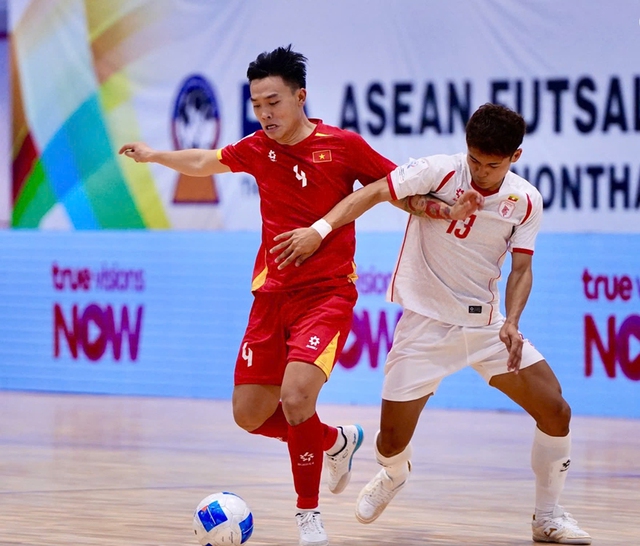 Đội tuyển futsal Việt Nam ra quân thắng lợi- Ảnh 1. Đội tuyển futsal Việt Nam ra quân thắng lợi- Ảnh 1.