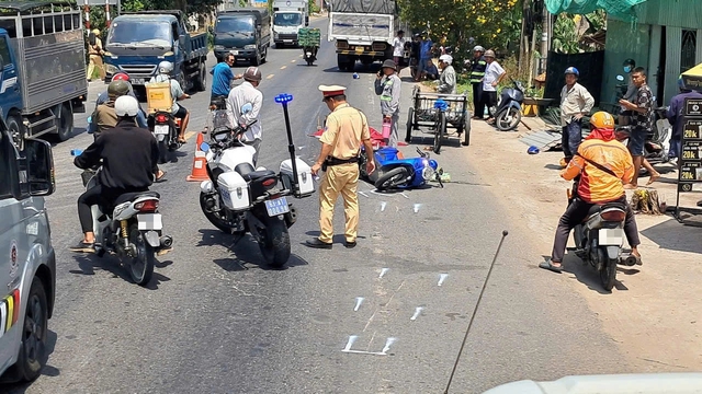 Đồng Th&aacute;p: Người phụ nữ 70 tử vong sau tai nạn tr&ecirc;n quốc lộ 50- Ảnh 1.