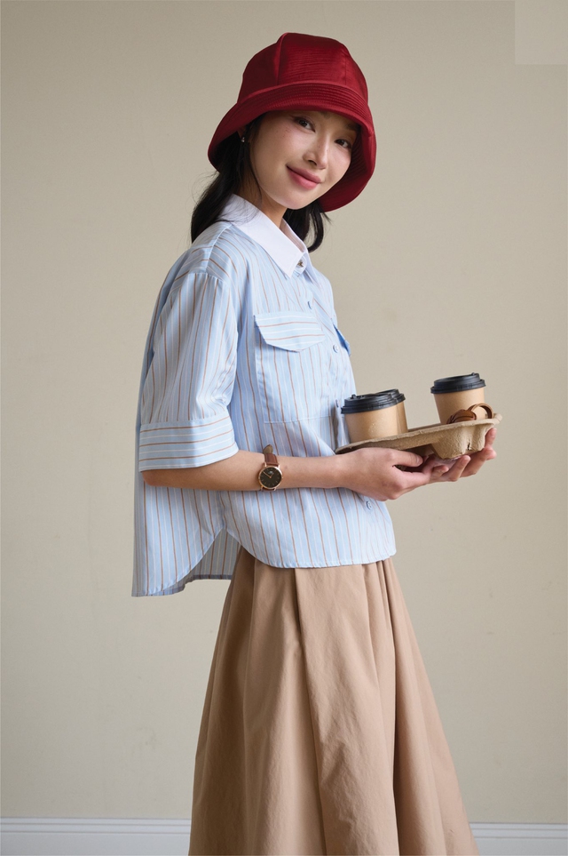 Xanh dương pastel, gam xanh trong trẻo tôn nét dịu dàng ngày nắng- Ảnh 5. Xanh dương pastel, gam xanh trong trẻo tôn nét dịu dàng ngày nắng- Ảnh 5.