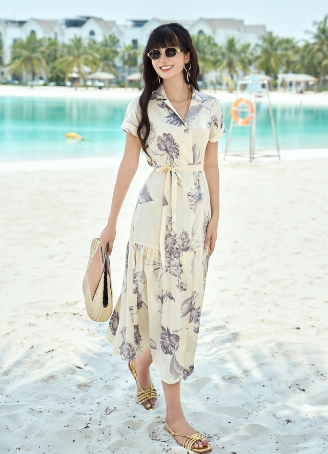 5 Ý tưởng váy dài đi biển thanh lịch cho mùa hè 2026 - Ảnh 1.