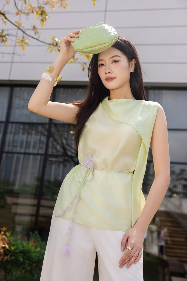 Xanh dương pastel, gam xanh trong trẻo tôn nét dịu dàng ngày nắng- Ảnh 3. Xanh dương pastel, gam xanh trong trẻo tôn nét dịu dàng ngày nắng- Ảnh 3.