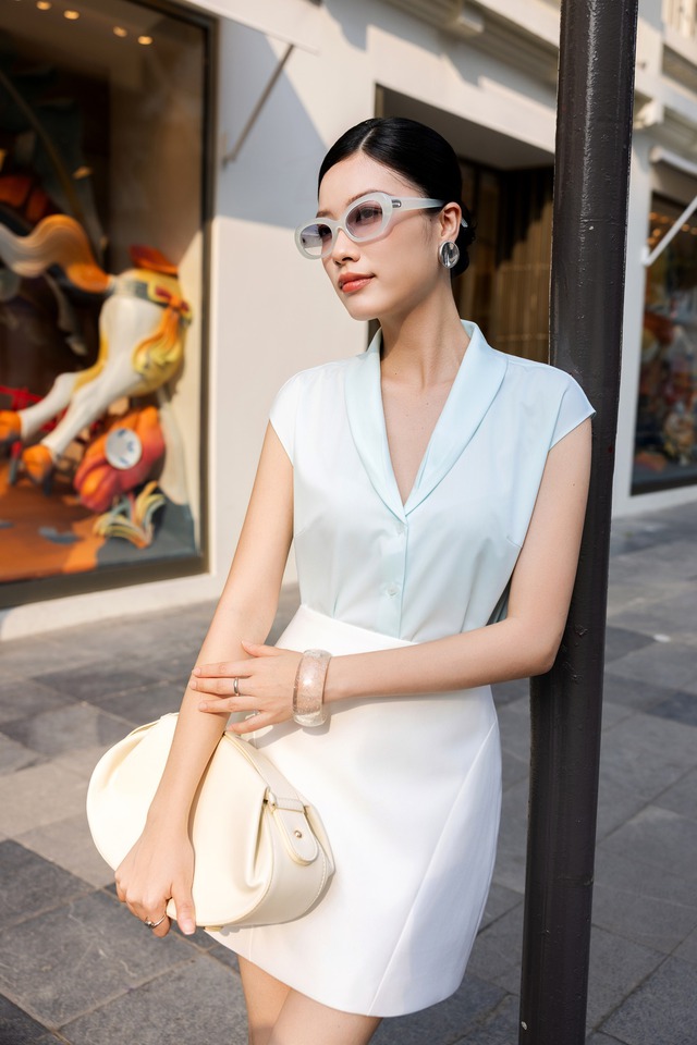 Xanh dương pastel, gam xanh trong trẻo tôn nét dịu dàng ngày nắng- Ảnh 4. Xanh dương pastel, gam xanh trong trẻo tôn nét dịu dàng ngày nắng- Ảnh 4.