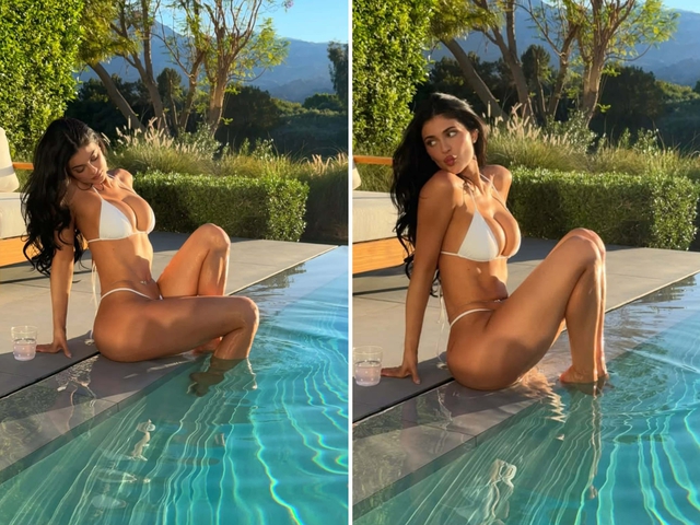 Kylie Jenner khoe sắc vóc nóng bỏng - Ảnh 1.