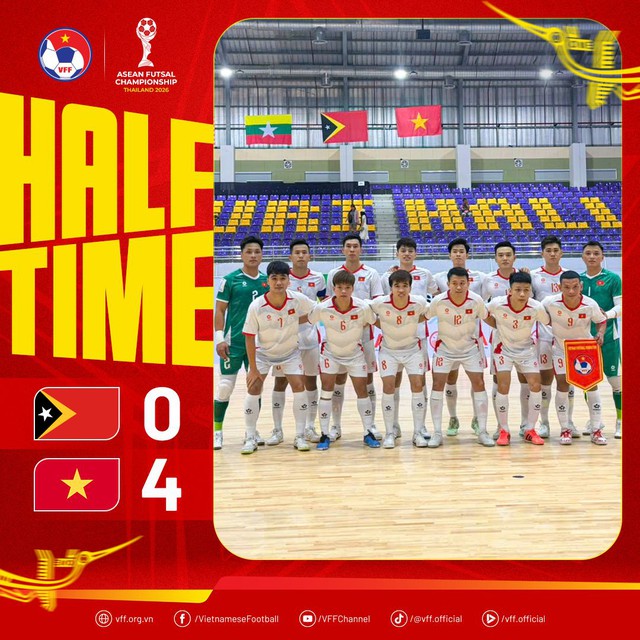 Đội tuyển Việt Nam thắng cực đậm Timor Leste: Đại chiến Thái Lan ngày nào, xem phát trực tiếp ở đâu?- Ảnh 1. Đội tuyển Việt Nam thắng cực đậm Timor Leste: Đại chiến Thái Lan ngày nào, xem phát trực tiếp ở đâu?- Ảnh 1.