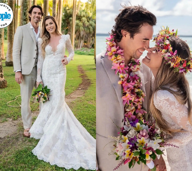 Vợ k&eacute;m 60 tuổi của '&ocirc;ng tr&ugrave;m Playboy' t&aacute;i h&ocirc;n sau 9 năm - Ảnh 1.