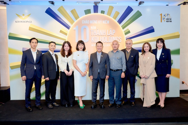 KDI Holdings 10 năm định h&igrave;nh ph&aacute;t triển qua 3 trục: Con người, trải nghiệm, bền vững - Ảnh 1.