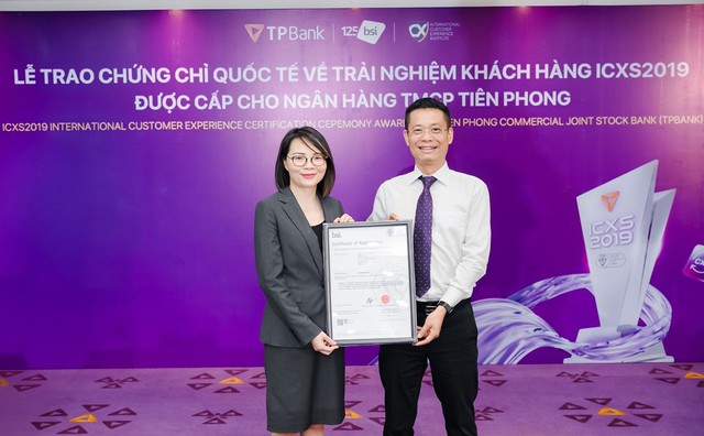 TPBank xác lập chuẩn mới với chứng chỉ trải nghiệm khách hàng quốc tế ICXS2019- Ảnh 1. TPBank xác lập chuẩn mới với chứng chỉ trải nghiệm khách hàng quốc tế ICXS2019- Ảnh 1.