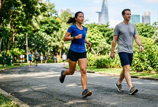 Bác sĩ: Người bệnh béo phì nên đi bộ hay chạy bộ? - Ảnh 1.