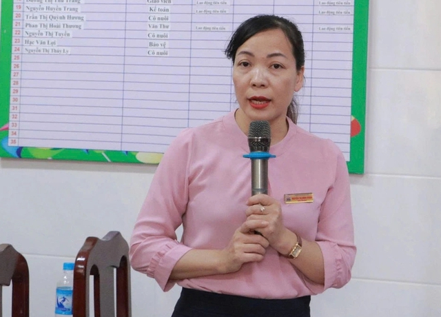 Tạm đình chỉ hiệu trưởng trường mầm non có thịt lợn bệnh trong bếp ăn bán trú - Ảnh 1.