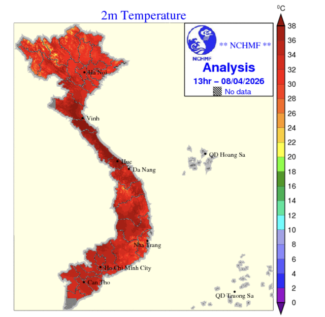Nguy&ecirc;n nh&acirc;n g&acirc;y ra đợt nắng n&oacute;ng hơn 41 độ C ở miền Bắc, miền Trung- Ảnh 1.