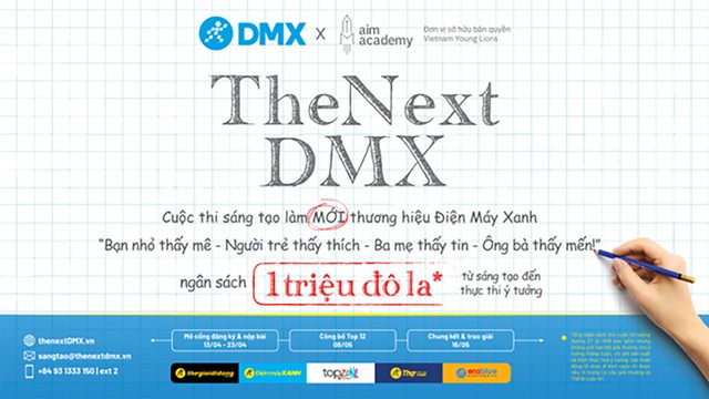 &lsquo;The Next DMX&rsquo; ng&acirc;n s&aacute;ch triệu đ&ocirc;: Niềm tin v&agrave;o nội lực s&aacute;ng tạo của người Việt - Ảnh 1.