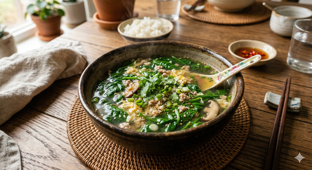 - Ảnh 1. Món canh quen thuộc không ngờ là 'bài thuốc' trị huyết áp cao cực hay - Ảnh 1.