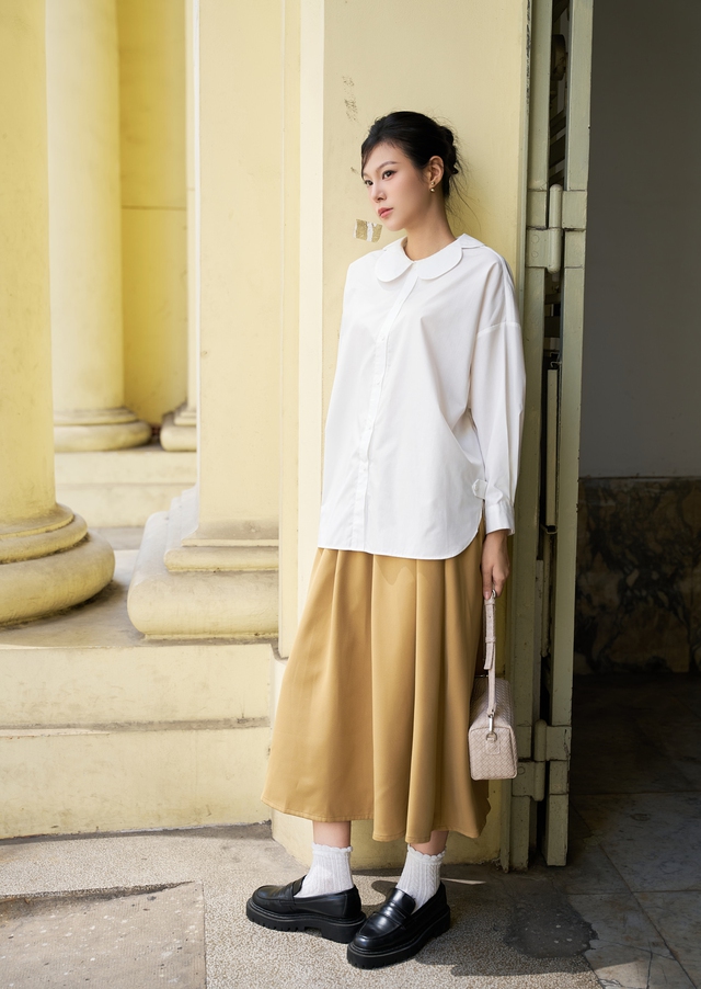 Phối đồ mùa hè thật năng động với áo sơ mi - Ảnh 2.