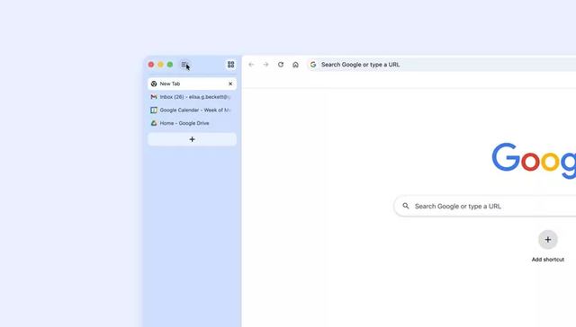 Trình duyệt Chrome đã cho xếp tab theo hàng dọc - Ảnh 1.