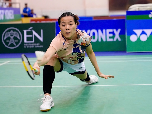 Nguyễn Th&ugrave;y Linh 'lực bất t&ograve;ng t&acirc;m' trước tay vợt số 1 thế giới An Se-young- Ảnh 1.