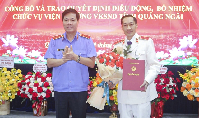 &Ocirc;ng Nguyễn Cao Cường giữ chức Viện trưởng Viện KSND tỉnh Quảng Ng&atilde;i năm 2026 - Ảnh 1.