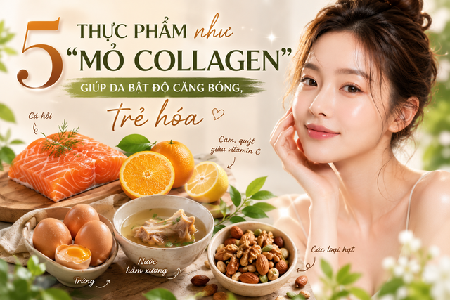 5 thực phẩm như ‘mỏ collagen’ giúp da bật độ căng bóng, trẻ hóa sau 2 tuần - Ảnh 1.