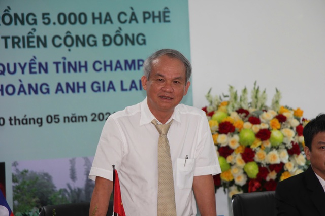 HAGL bắt tay tỉnh Champasak phát triển 5.000 ha cà phê- Ảnh 2. HAGL bắt tay tỉnh Champasak phát triển 5.000 ha cà phê- Ảnh 2.