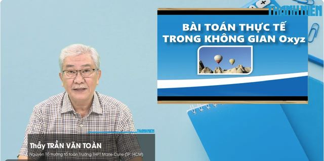  Bài toán thực tế trong không gian - Ảnh 1.