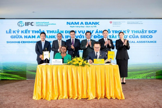 Nam A Bank và IFC kick off dự án Tư vấn Tài trợ Chuỗi cung ứng (SCF) - Ảnh 1.