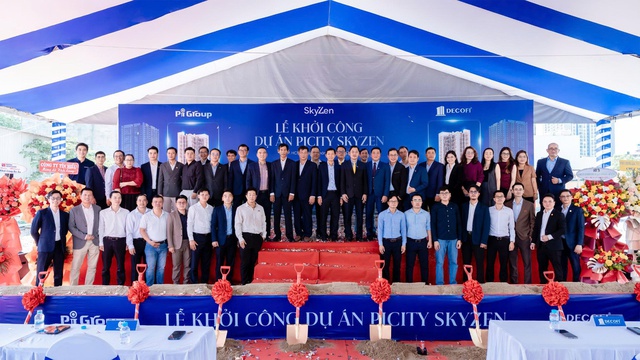 Pi Group chính thức khởi công Picity SkyZen - Ảnh 1.