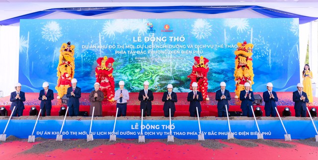 Vingroup động thổ đại đô thị lớn nhất Điện Biên - Ảnh 1.