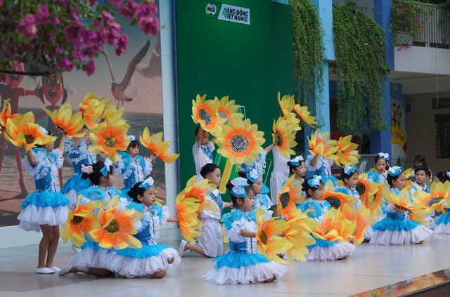 Học sinh tiểu học thi l&agrave;m video clip lan tỏa lối sống xanh v&agrave; năng động  - Ảnh 4.