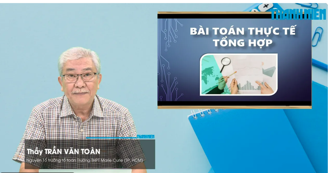 Bí quyết ôn thi tốt nghiệp THPT đạt điểm cao: Các bài toán thực tế tổng hợp - Ảnh 1.