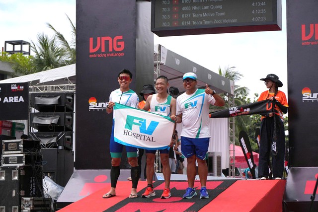 Bệnh viện FV dựng lá chắn chuẩn quốc tế cho Ironman 70.3 Đà Nẵng 2026 - Ảnh 2.