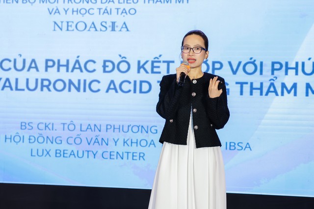 Bác sĩ Tô Lan Phương báo cáo về vai trò trẻ hóa tầng mỡ tại NVSS 2026 - Ảnh 1.
