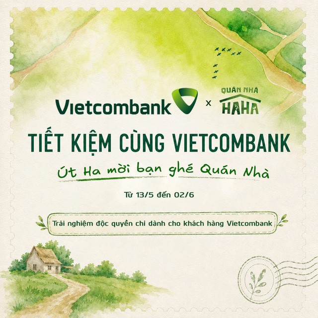 Vietcombank đồng h&agrave;nh c&ugrave;ng Qu&aacute;n Nh&agrave; Haha: Kiến tạo trải nghiệm văn h&oacute;a, giải tr&iacute; độc đ&aacute;o - Ảnh 2.