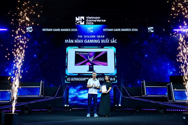 Màn hình LG OLED Gaming 5K2K được vinh danh tại Vietnam Game Awards 2026 - Ảnh 1.