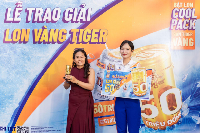 Người đàn ông ở Vũng Tàu 'ẵm' 10 triệu đồng trong ngày sinh nhật từ Tiger Crystal - Ảnh 2.