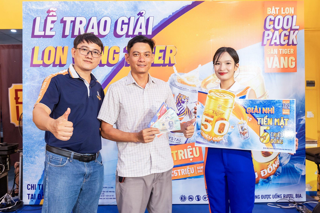 Người đàn ông ở Vũng Tàu 'ẵm' 10 triệu đồng trong ngày sinh nhật từ Tiger Crystal - Ảnh 4.